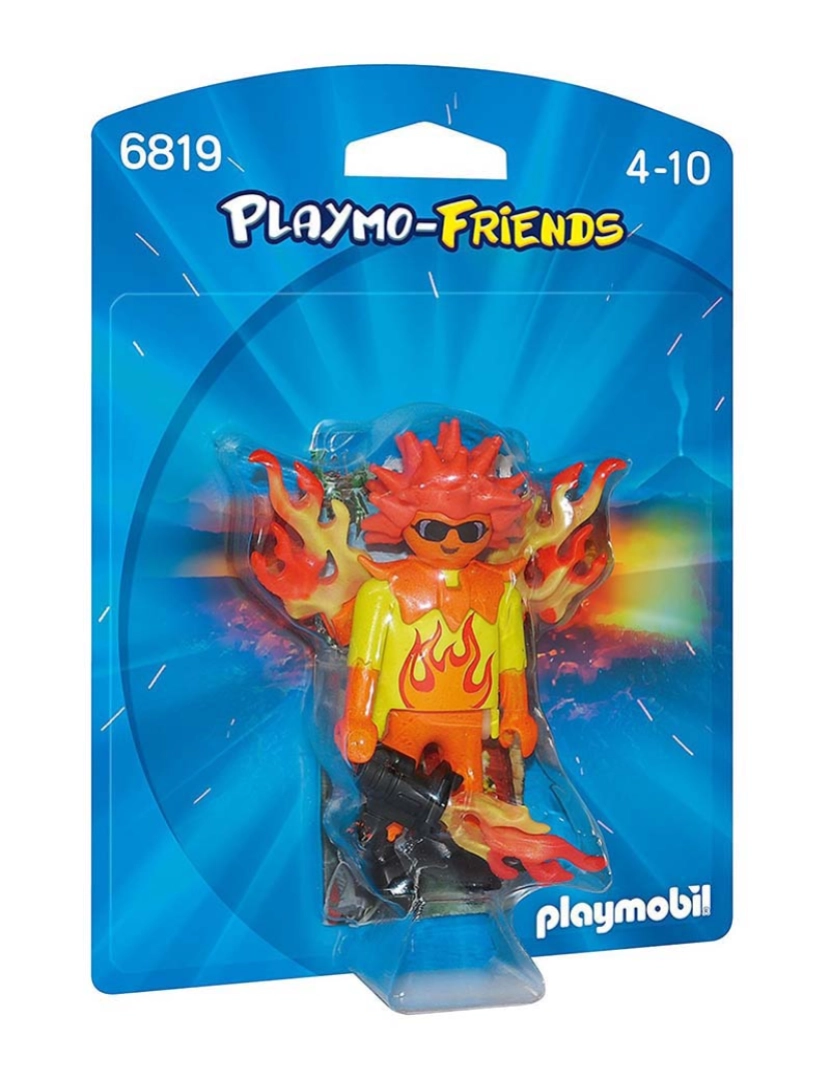 Playmobil - GUERREIRO DE FOGO 6819