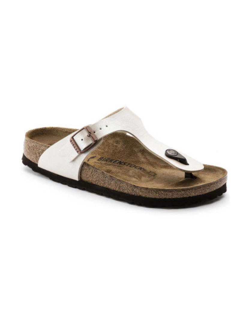 Birkenstock - Sandálias Gizeh BF Graceful Pérola branca Normal