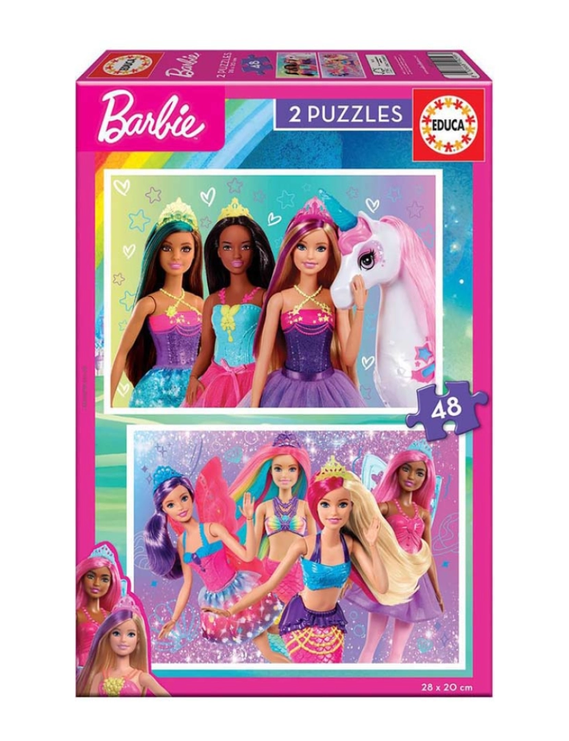 Educa - 2 X 48 BARBIE 19299