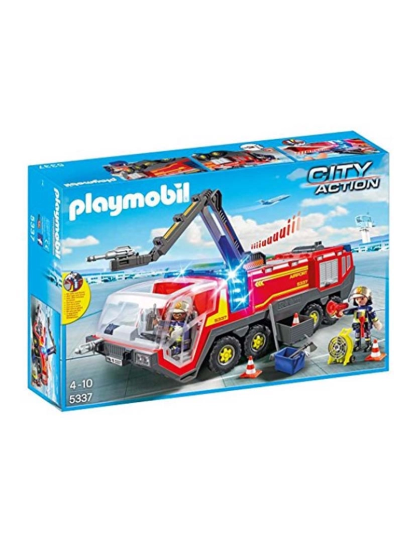 Playmobil - CAMIÃO DE BOMBEIROS DO AEROPORTO 5337