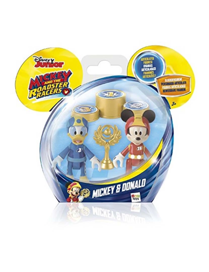 Imc Toys - Mickey + Donald Superpilotos 182479