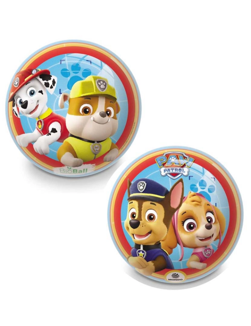 MONDO, UNICE - Bola Paw Patrol 140Mm 05073