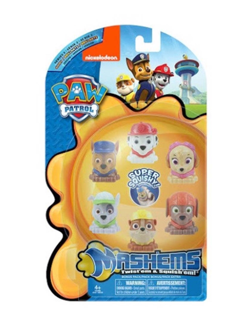 Creative Toys - Mash'Ems Value Pack 6 Figuras Paw Patrol 50037