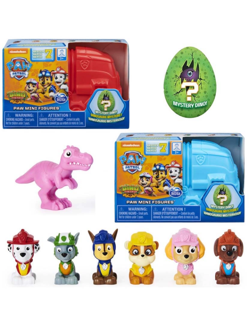 Concentra - Paw Patrol Dino Mini Figuras 124117/17711