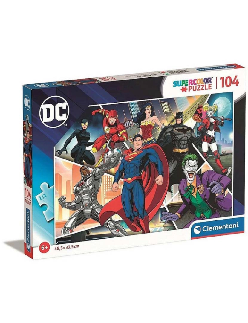 Clementoni - 104 DC COMICS 25722