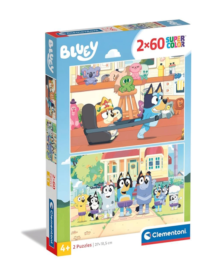 Clementoni - 2X60 BLUEY 24813