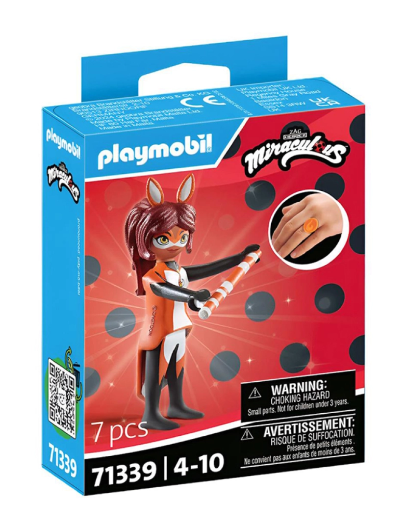 Playmobil - MIRACULOUS: RAPOSA VERMELHA 71339