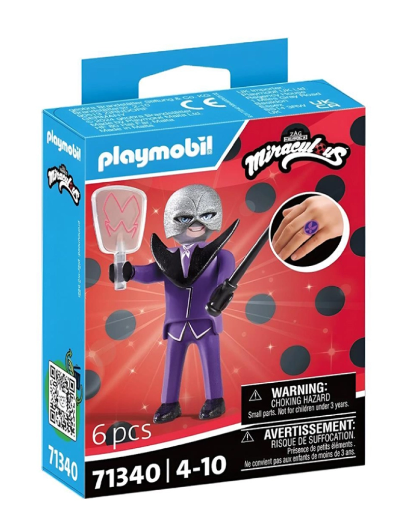 Playmobil - MIRACULOUS: FALCÃO MOTH 71340