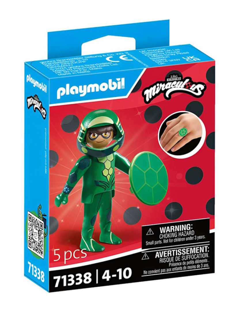 Playmobil - MIRACULOUS: CARAPAÇA 71338