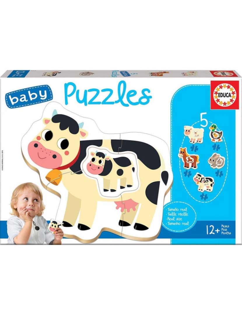 Educa - BABY PUZZLES A QUINTA +12 M 17574