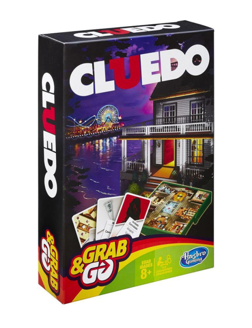 Hasbro - JOGO CLUEDO VIAGEM B0999190