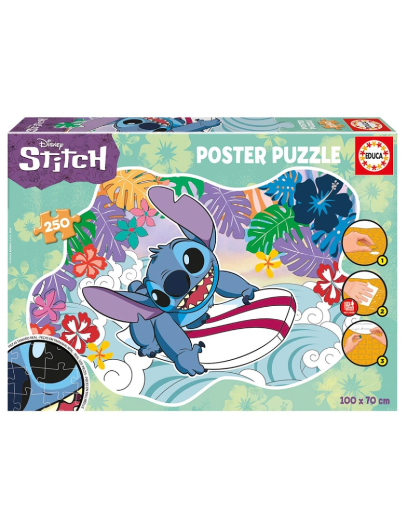 Educa - 250 STITCH POSTER PUZZLE 19963