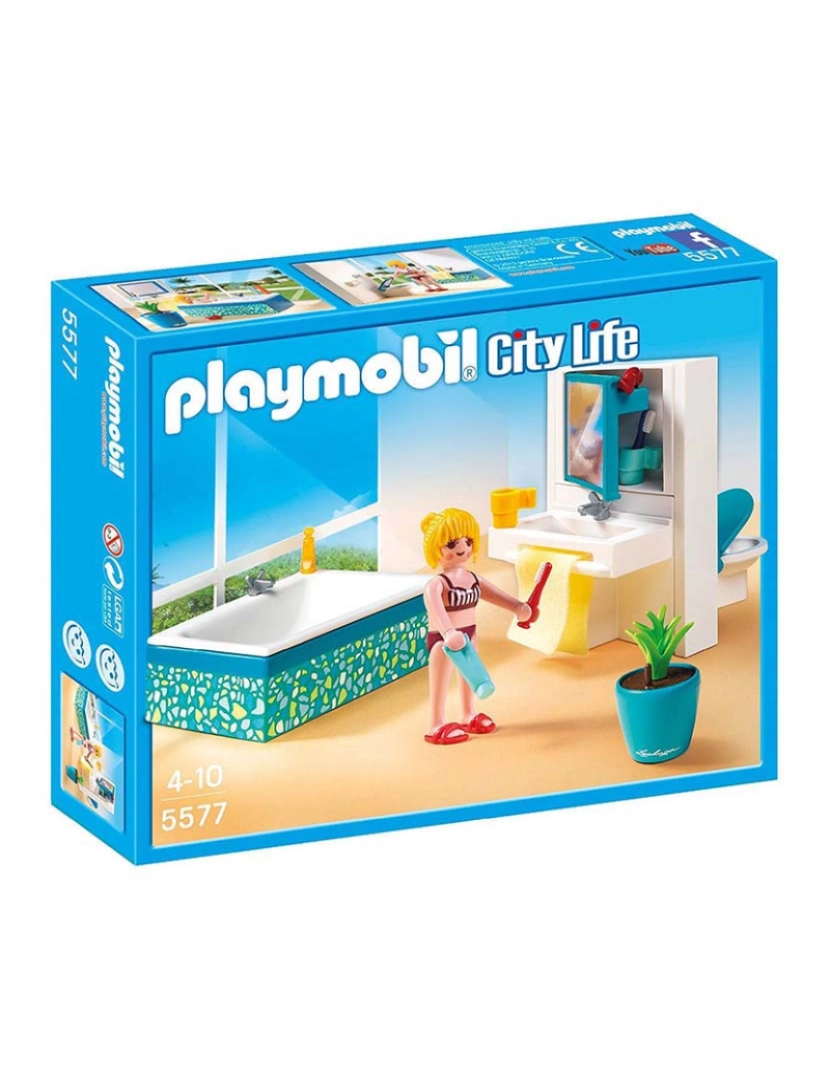 Playmobil - CASA DE BANHO MODERNA 5577