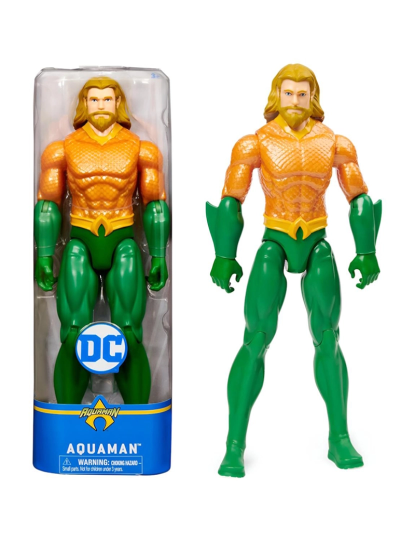 Spin Master - Dc Comics Figura Aquaman 30 Cm 6060069