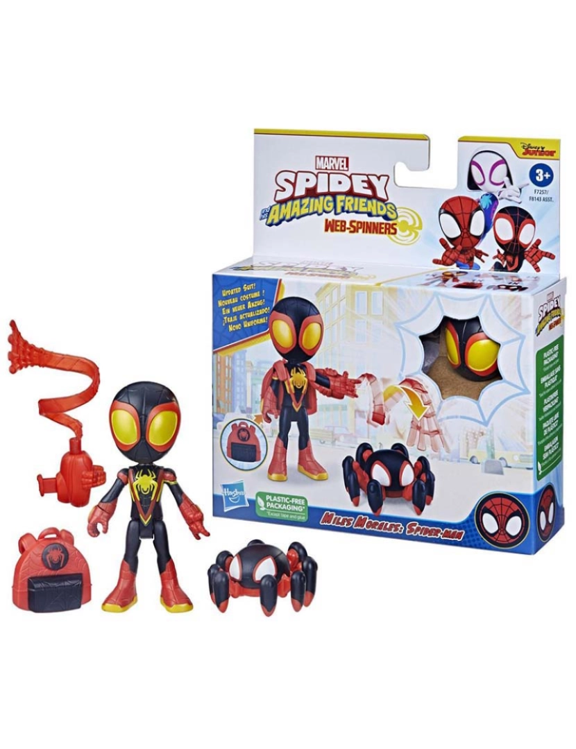 Hasbro - Spidey Amazing Friends Web Spinners Miles F72575X0