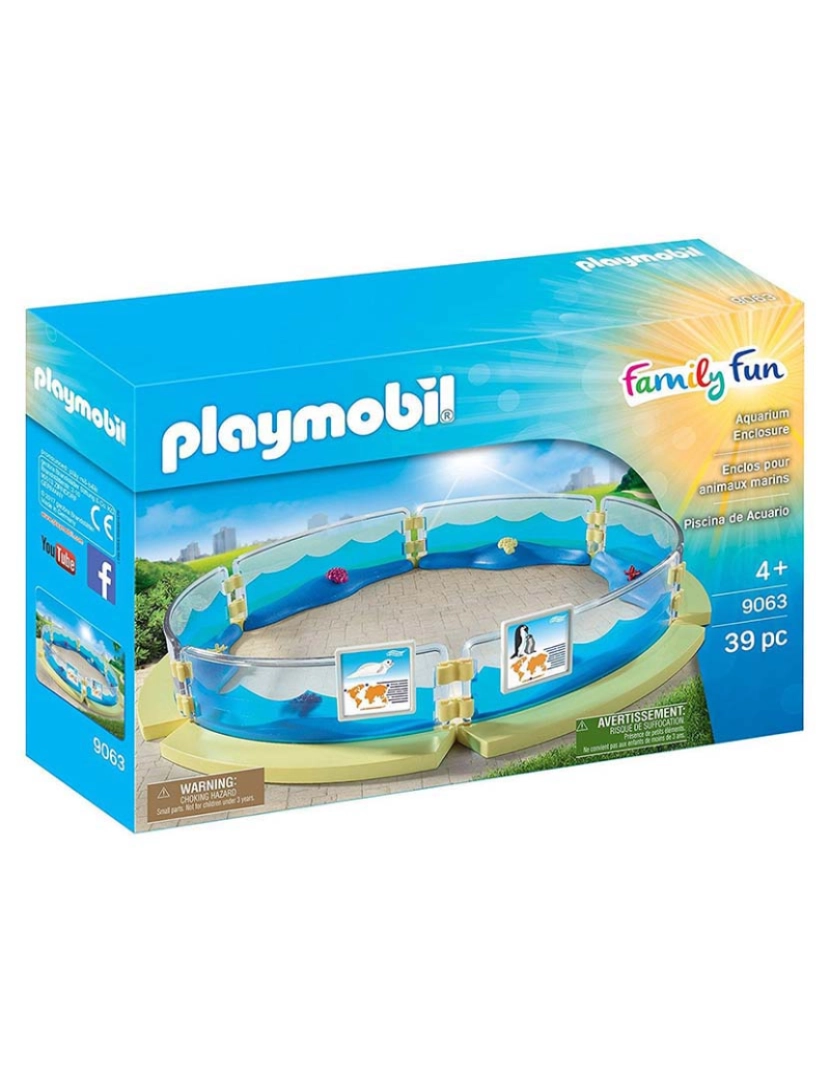 Playmobil - PISCINA DE AQUÁRIO 9063