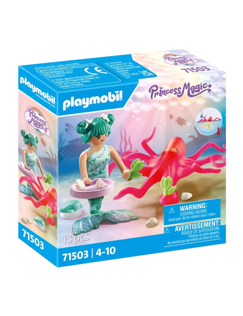 Playmobil - SEREIA COM POLVO QUE MUDA DE COR 71503