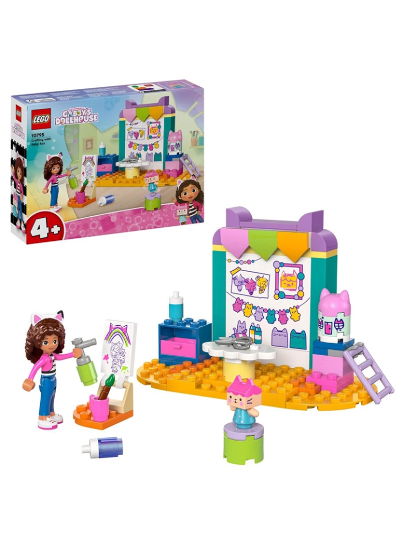 Lego - LEGO GABBY'S CRIAÇÕES DE CAIXAS PARA BEBÉS 10795