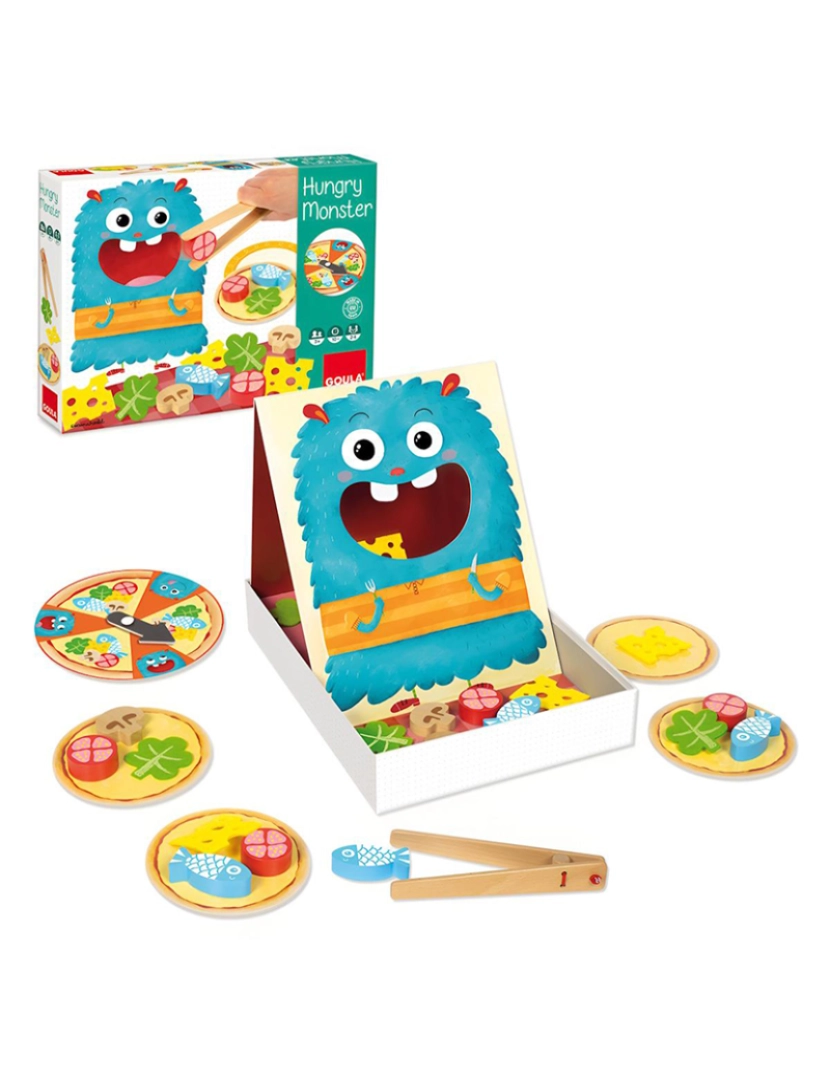 Diset, Goula - JOGO HUNGRY MONSTER 53172