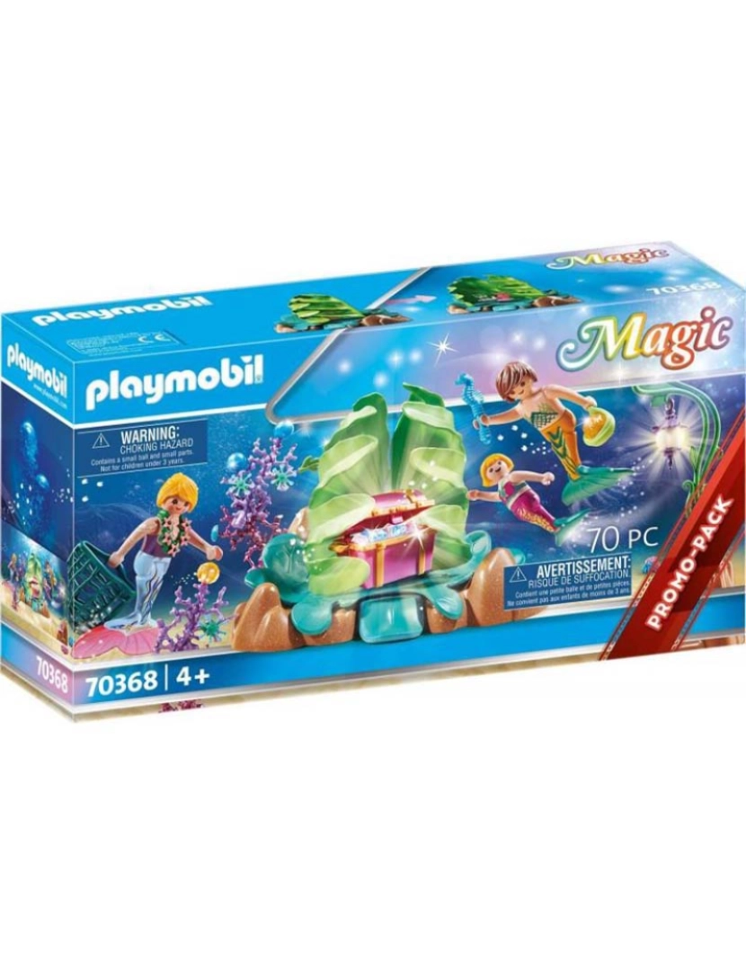 Playmobil - SALÃO DE CORAL DAS SEREIAS 70368