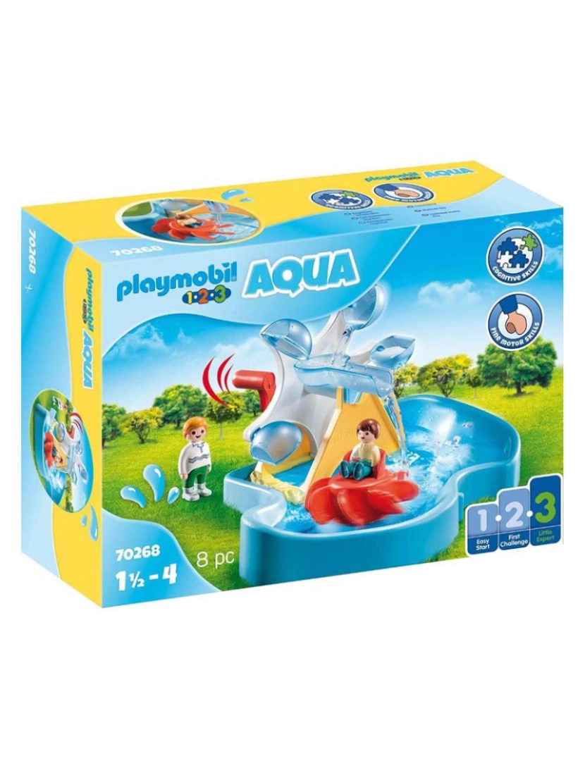 Playmobil - 1.2.3 CARROSSEL AQUATICO 70268