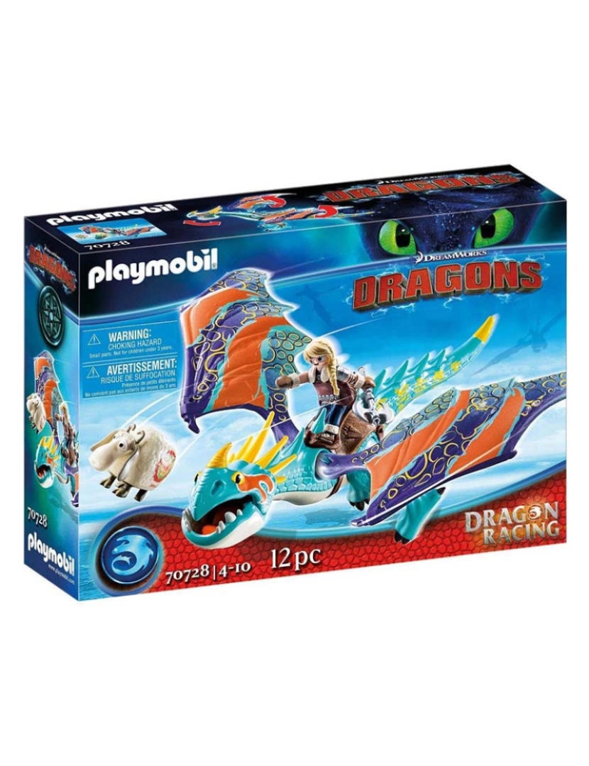 Playmobil - DRAGON RACING ASTRID E TORMENTA 70728