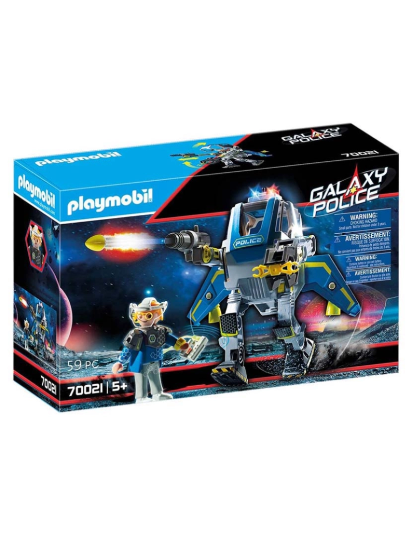 Playmobil - POLICIA GALACTICA ROBOT 70021