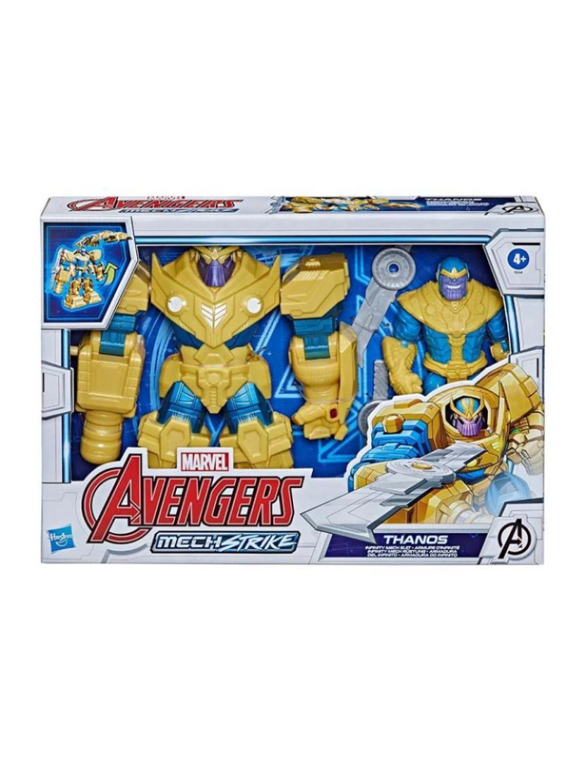 Hasbro - Avengers Mech Stke Thanos Super  Armadura F02645L2