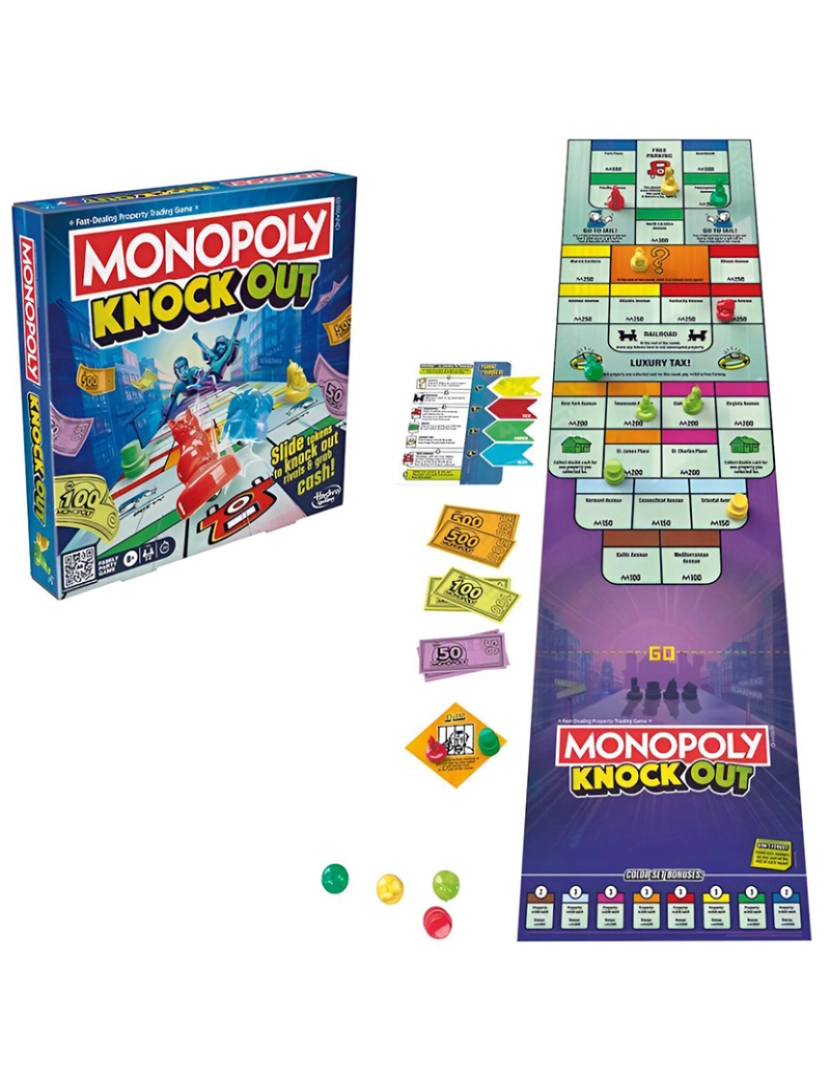 Hasbro - MONOPOLY KNOCKOUT F8995190