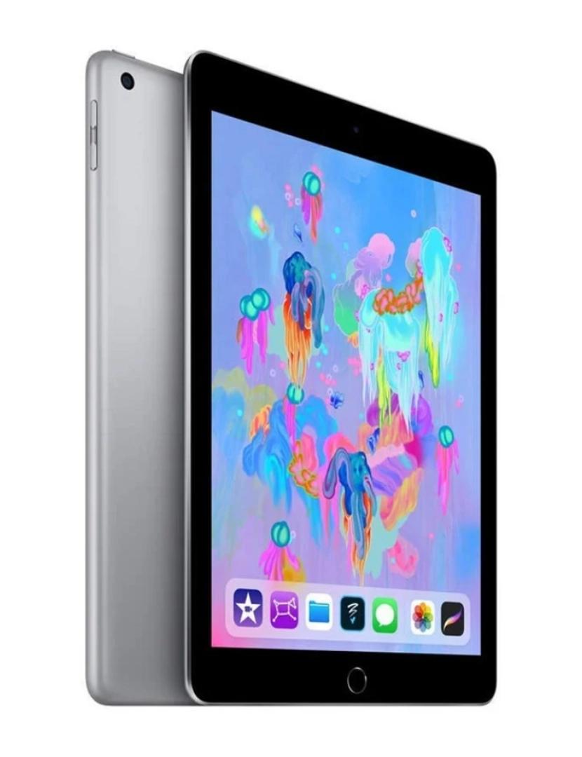 Apple - Apple iPad 10.2 (2019) 32GB WiFi Grau A+