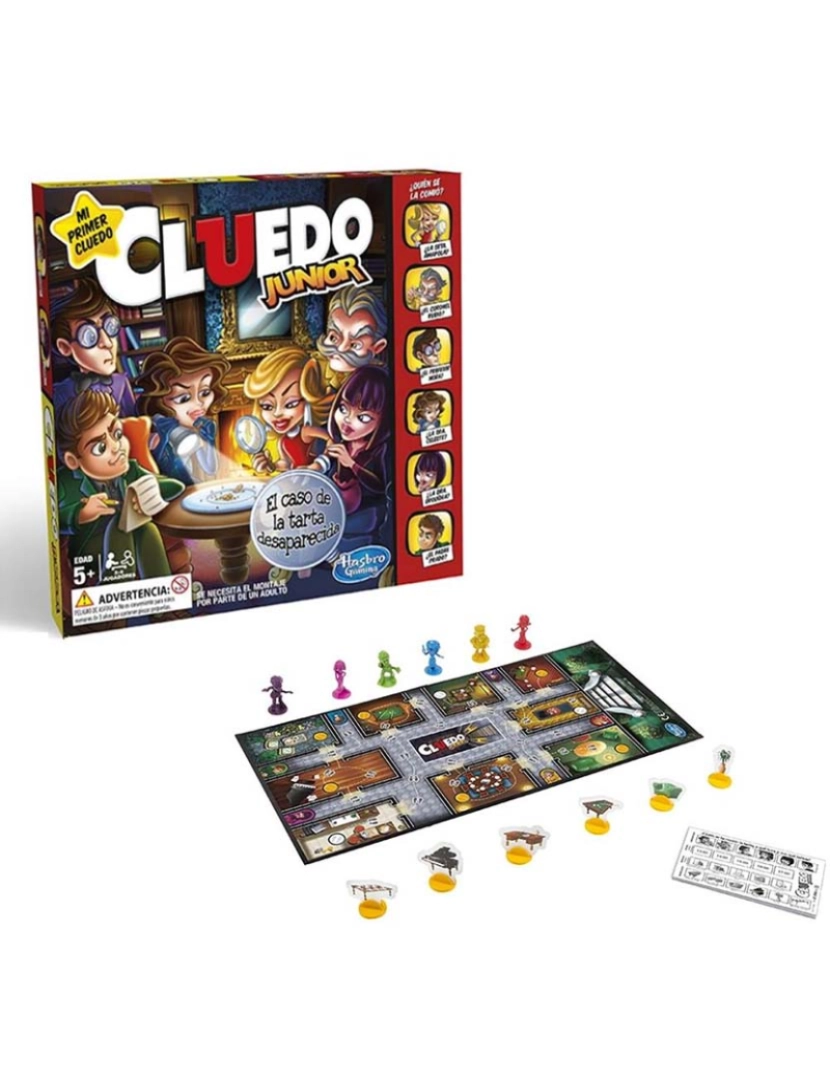 Hasbro - JOGO CLUEDO JUNIOR C1293521