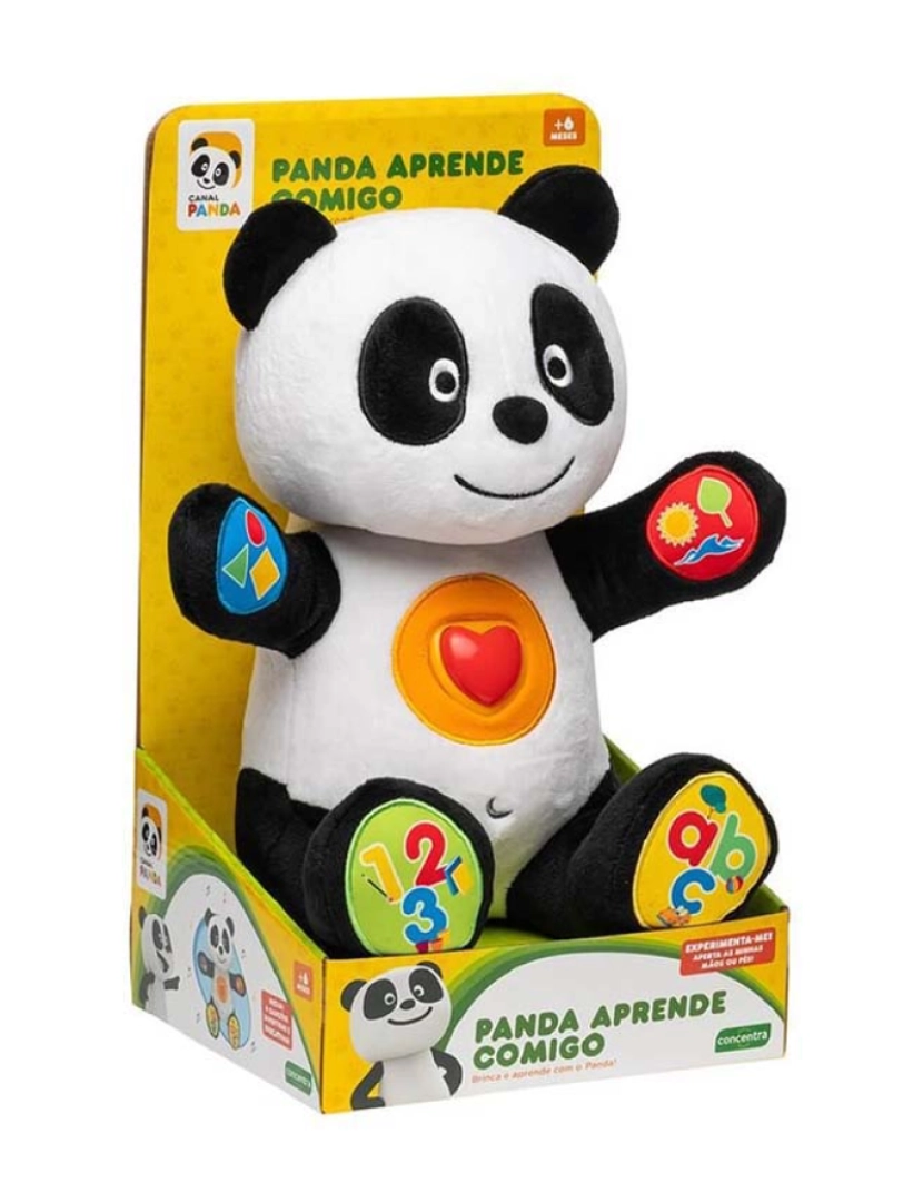 Panda - Panda Peluche Aprende Comigo 118918