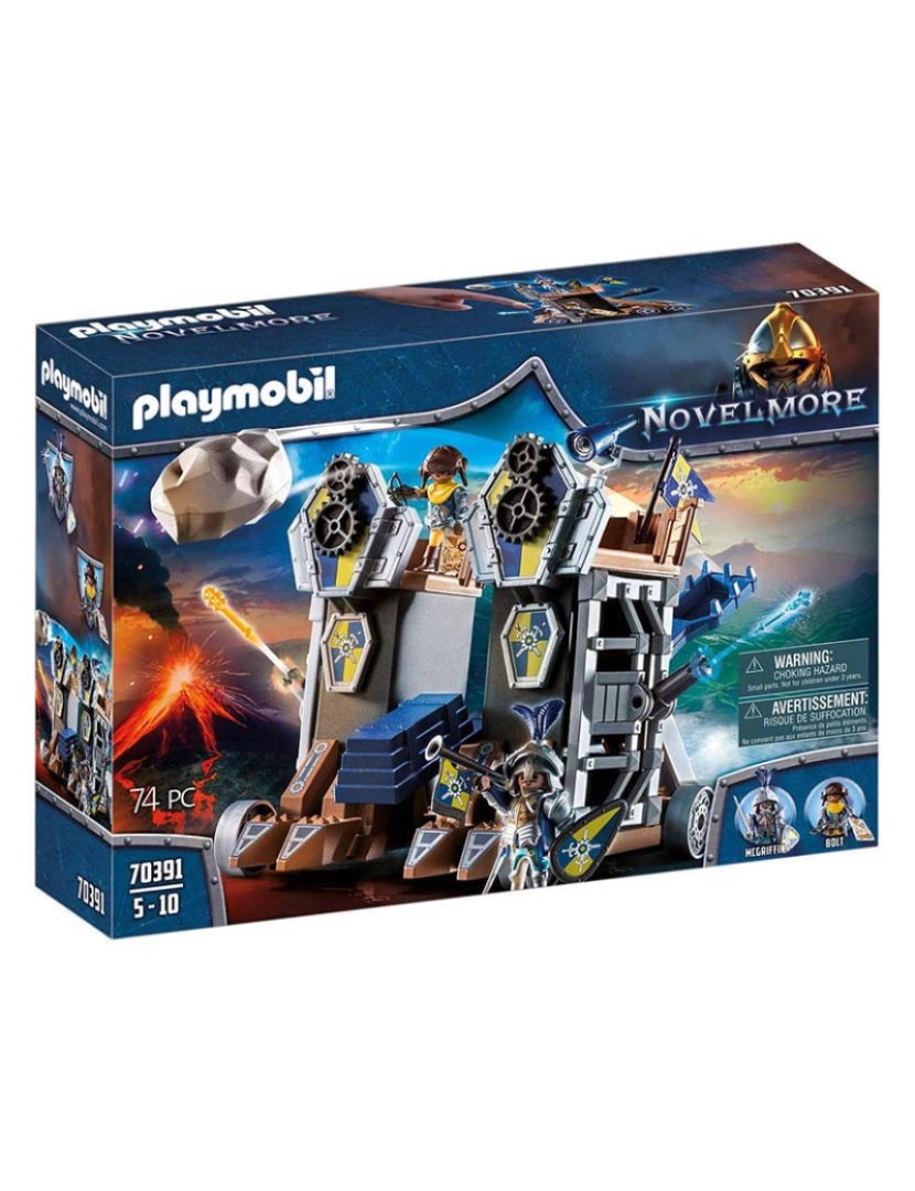 Playmobil - FORTALEZA MOVEL DE NOVELMORE 70391