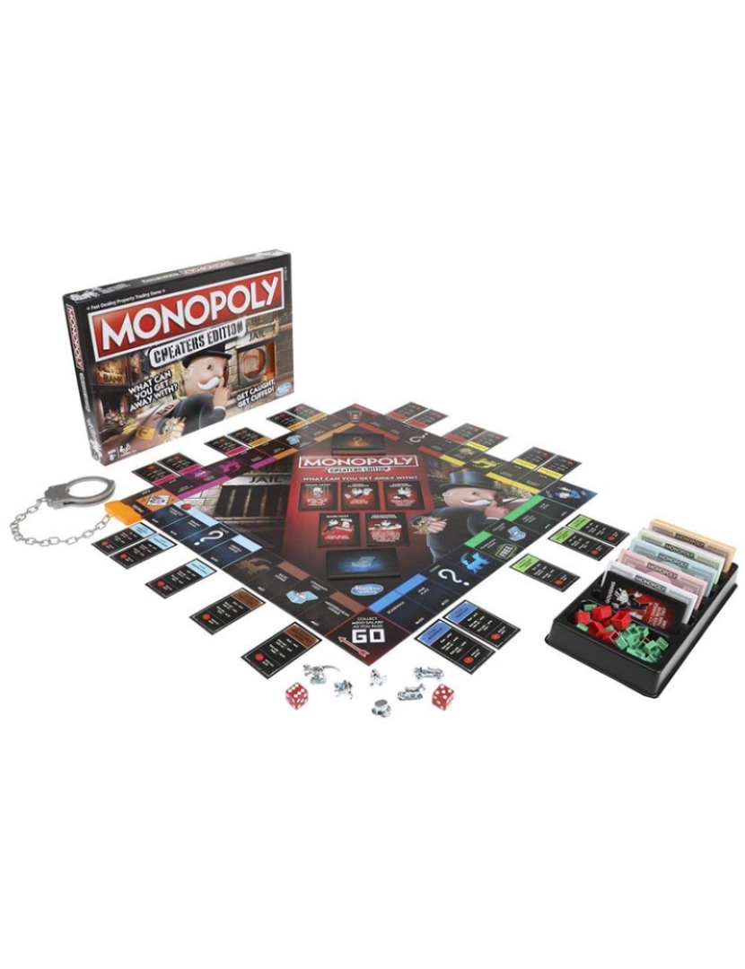 Hasbro - JOGO MONOPOLY CHEATER E1871