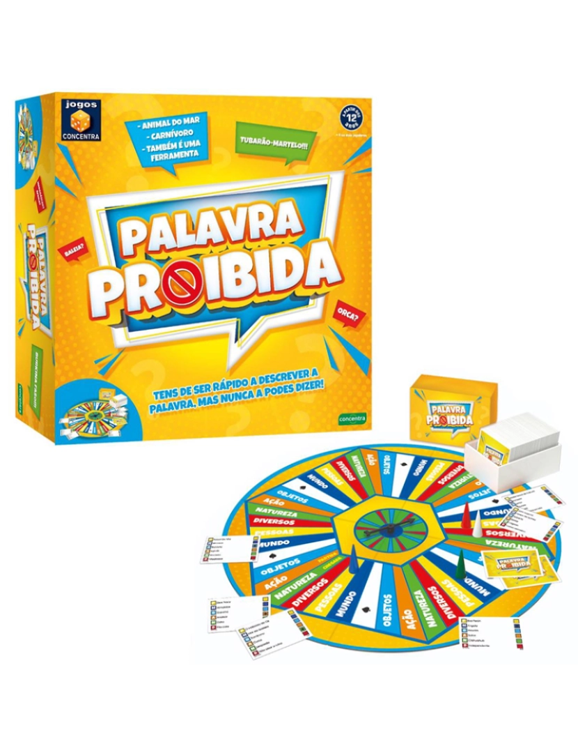 Concentra - JOGO PALAVRA PROIBIDA 122144