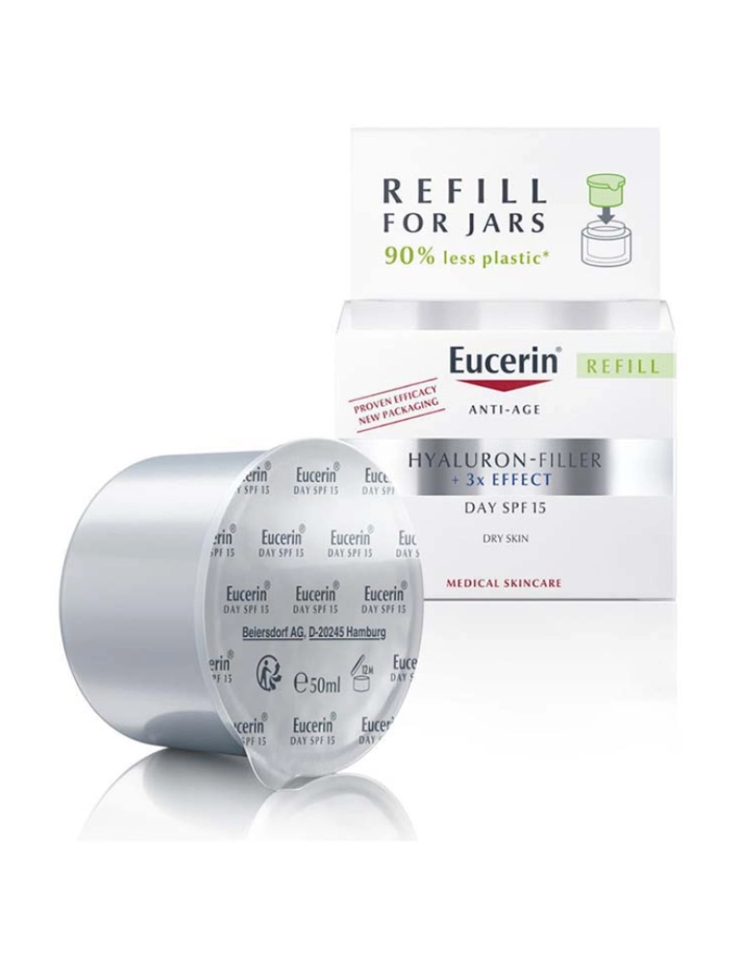 Eucerin - Hyaluron Filler Day Dry Skin Spf15 Refill 50 ml