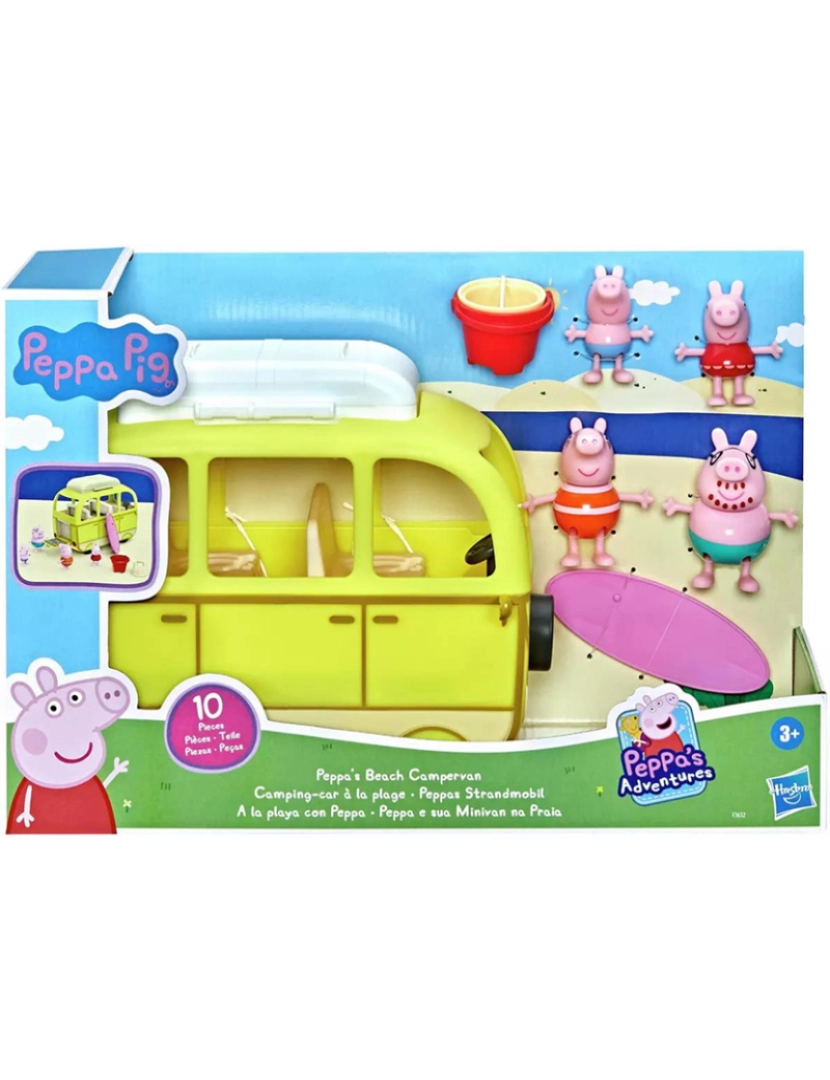 Peppa Pig - Peppa Pig Na Praia Com A Peppa F36325L0