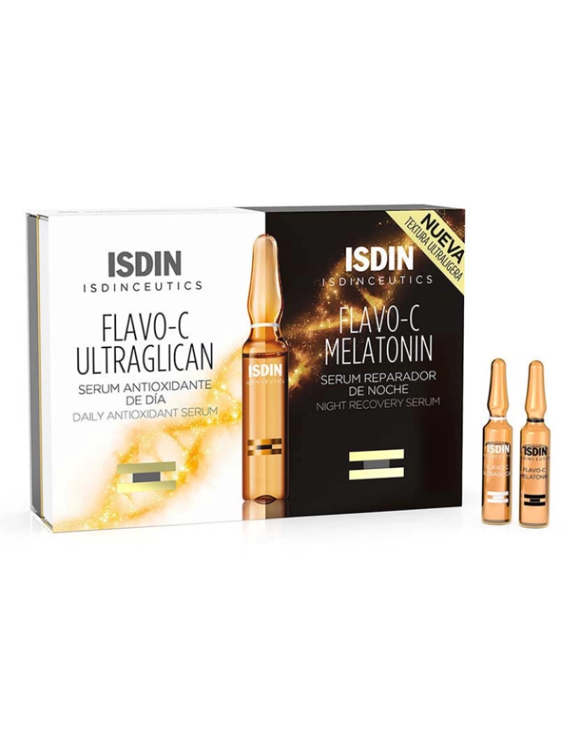 Isdin - Pack Isdin Isdinceutics Flavo-C Ultragli+Melatonin 10+10 Unid