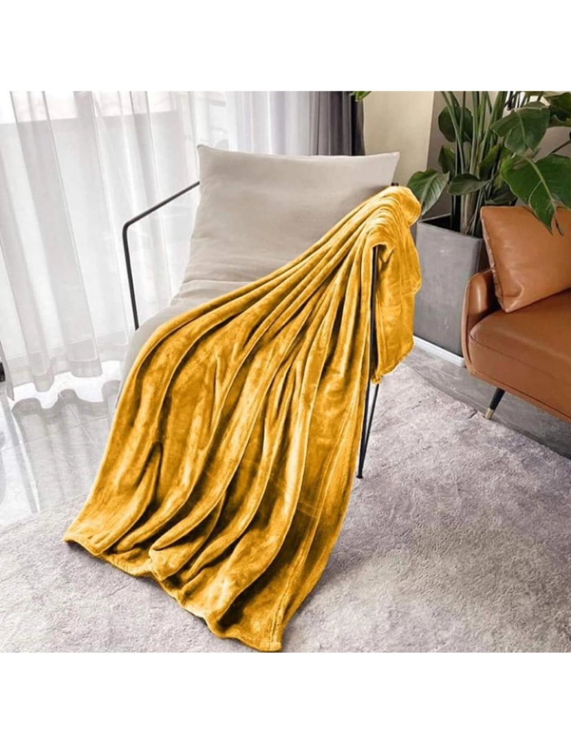 Jucami - Manta Soft Amarelo