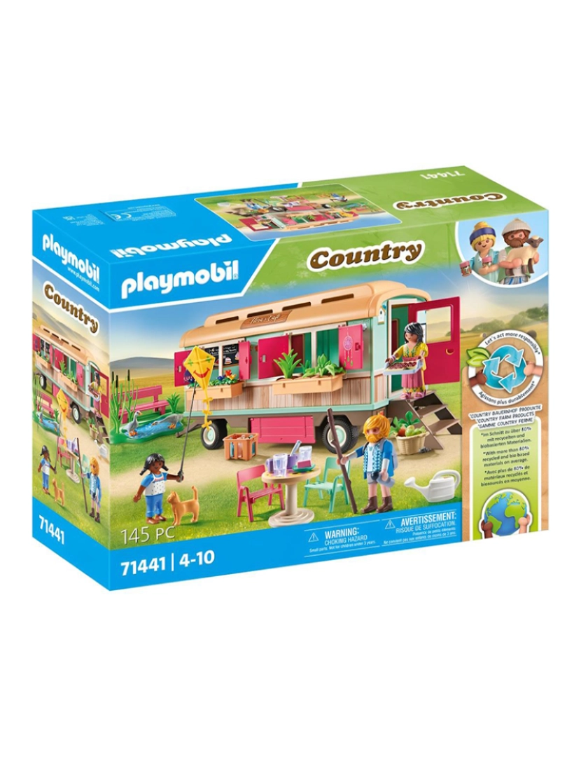 Playmobil - CAFÉ COMBOIO COM HORTA 71441