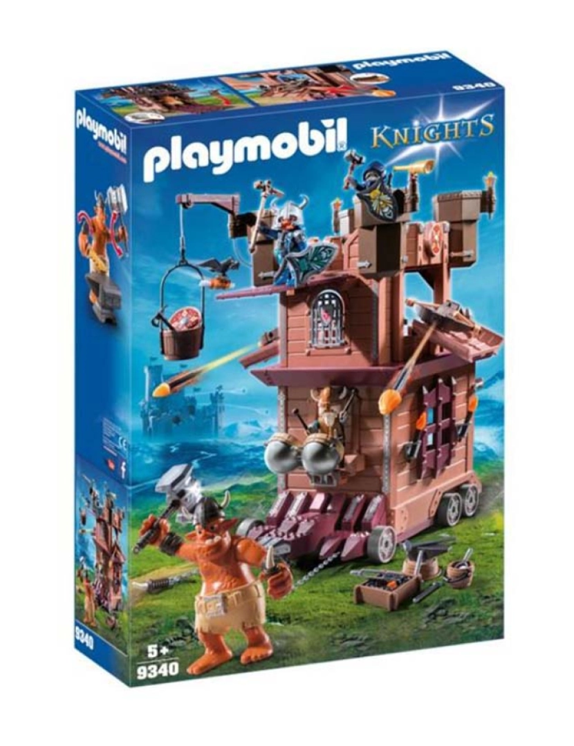 Playmobil - FORTALEZA MÓVEL DOS ANÕES 9340