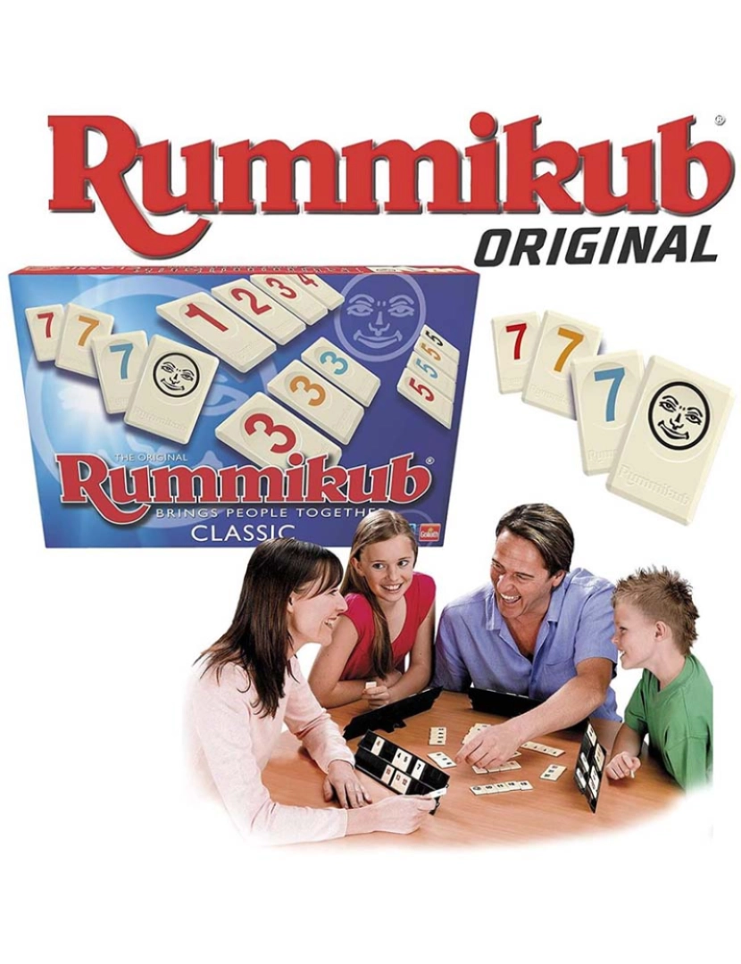 Goliath - JOGO RUMMIKUB ORIGINAL CLASSIC 350400