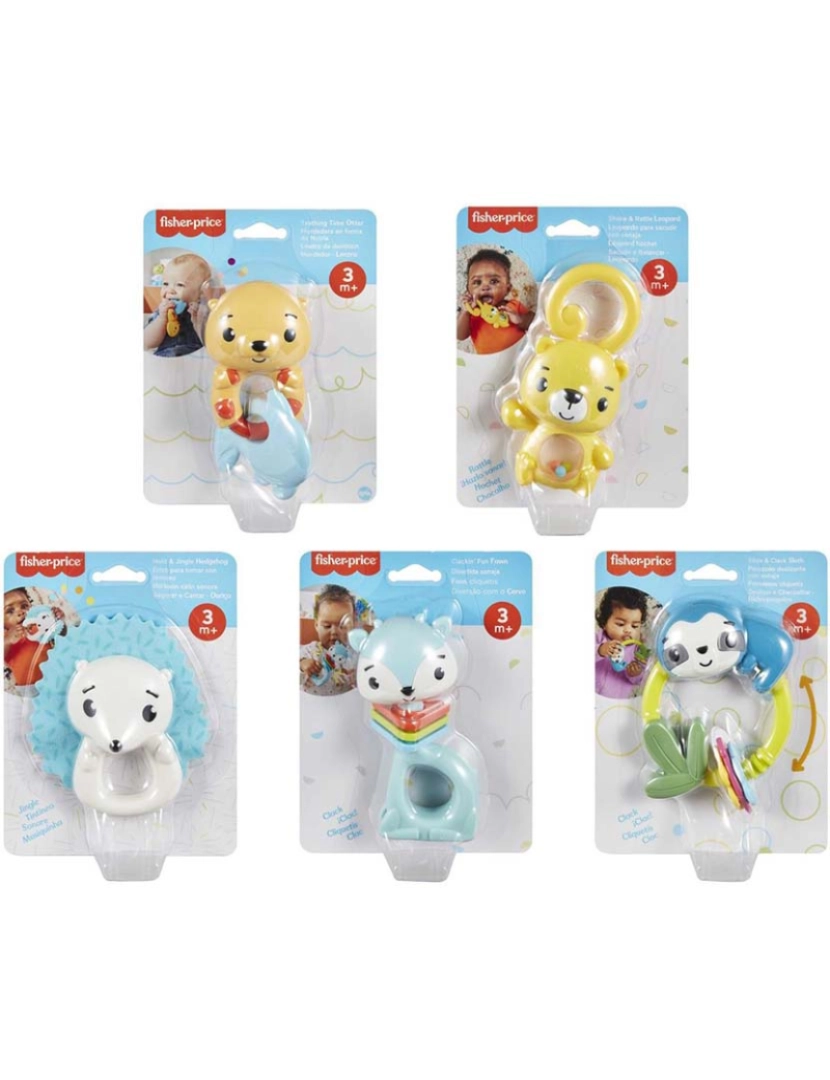 Fisher-Price - FISHER-PRICE ARGOLAS ANIMAIS SORTIDO HJW11