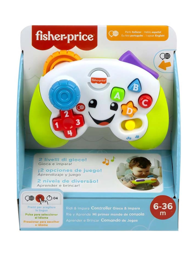 Fisher-Price - FISHER-PRICE COMANDO JOGO APRENDE E BRINCA HHX11