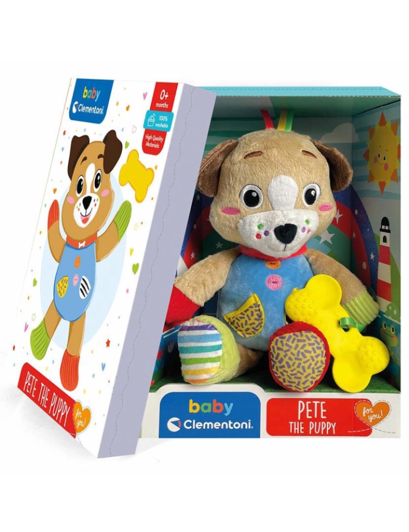 Clementoni - BABY CÃOZINHO PETE 17759