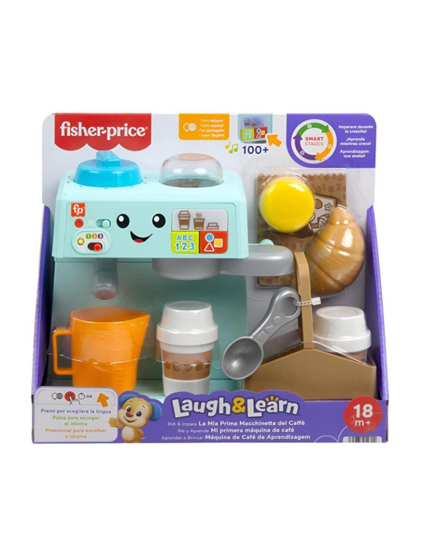 Fisher-Price - FISHER-PRICE MAQUINA DE CAFE HYT02