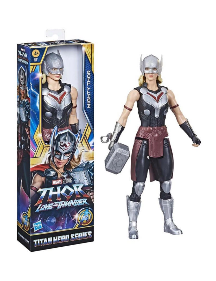 Hasbro - Avengers Figura Titan Thor Love Thunder F4136