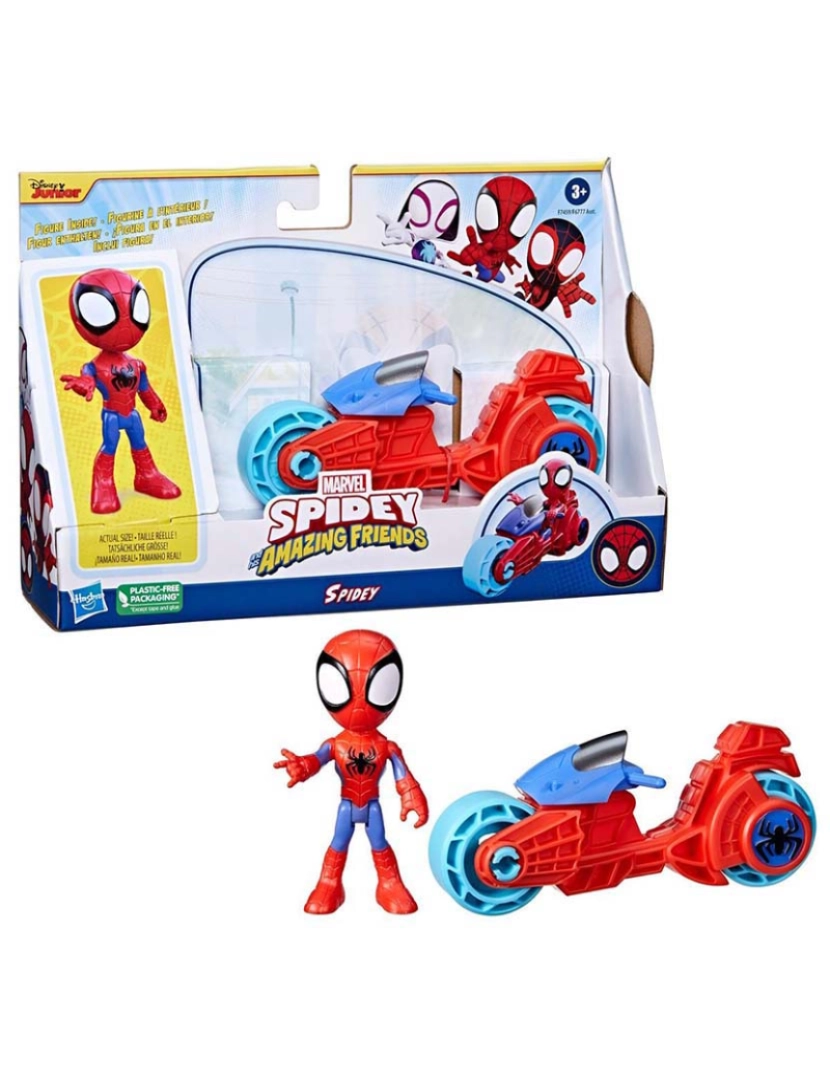 Hasbro - Spidey Amazing Friends Mota Spidey F74595X0