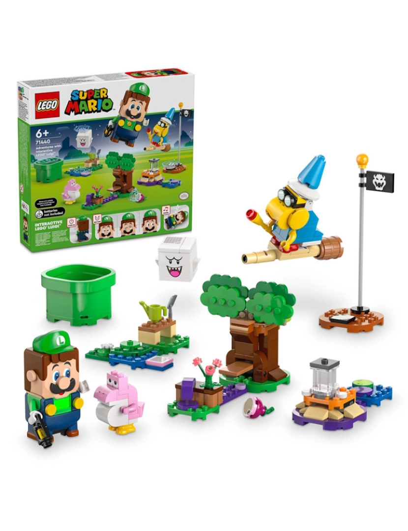 Lego - LEGO SUPER MARIO INTERATIVO COM O LEGO LUIGI 71440