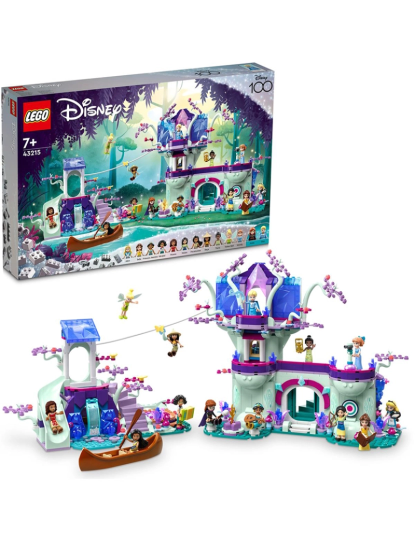 Lego - LEGO DISNEY CASA DA ARVORE ENCANTADA 43215